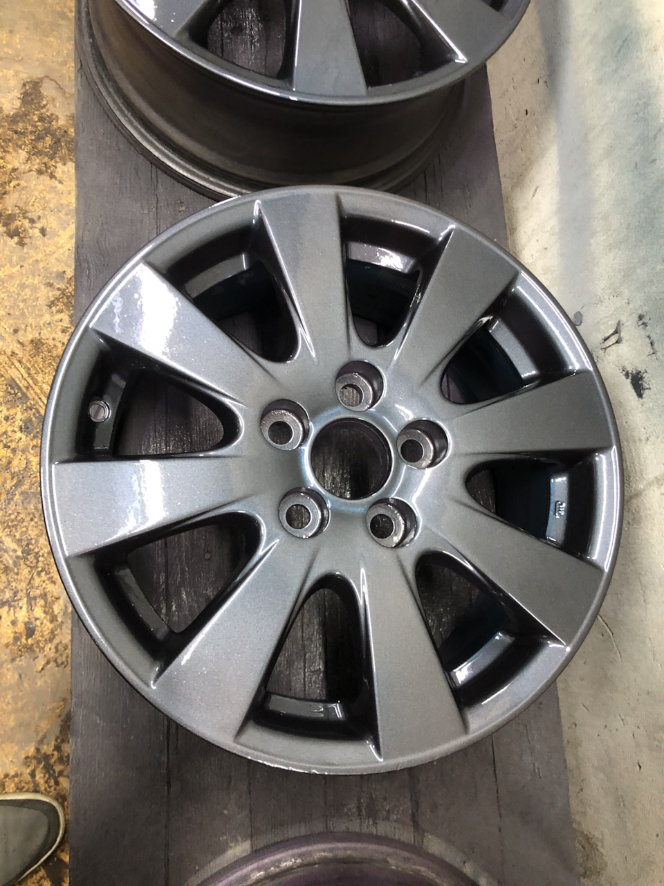 Фарбування дисків, нова літня гума 1