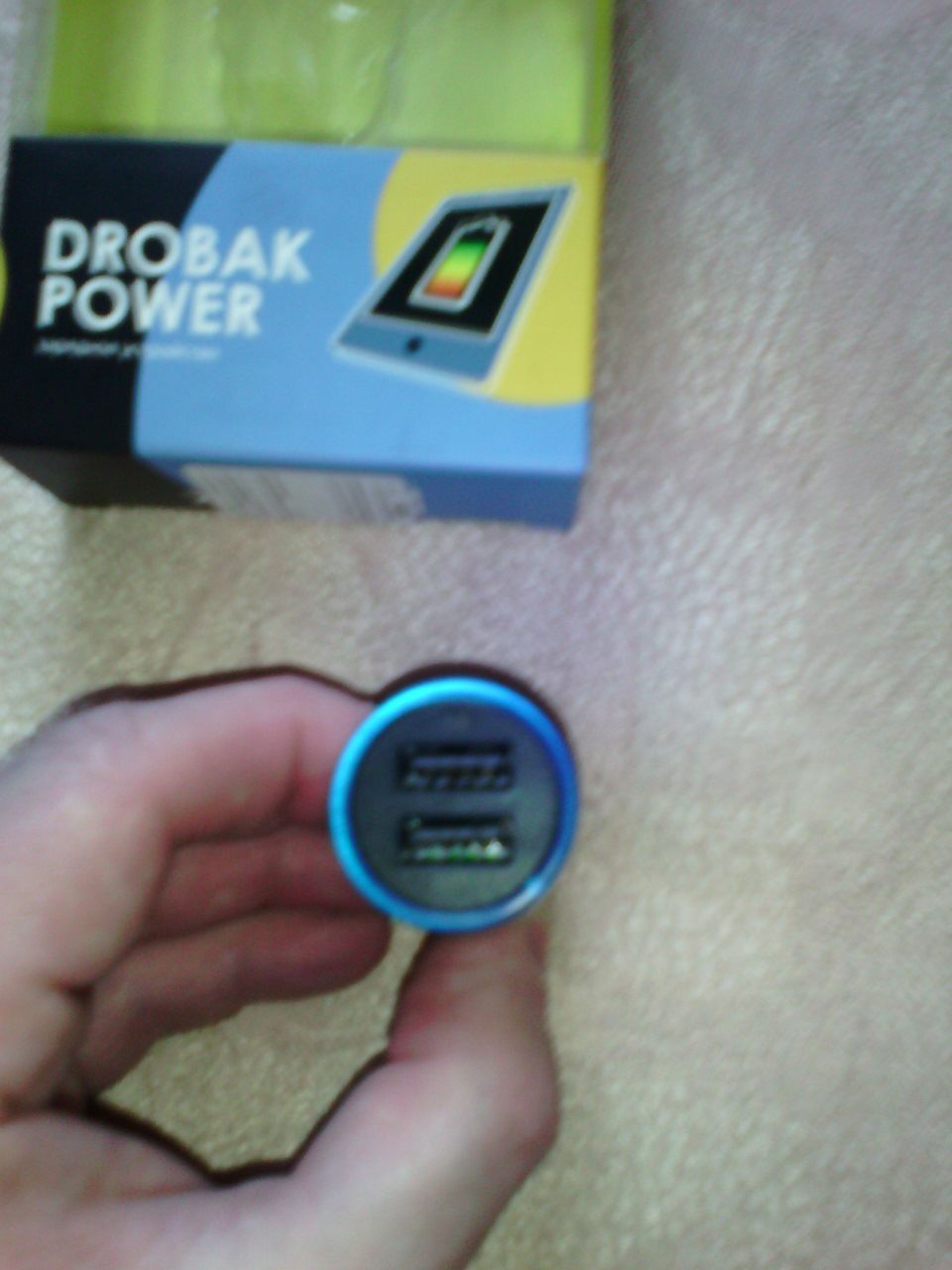Зарядний пристрій USB (Dual) 3