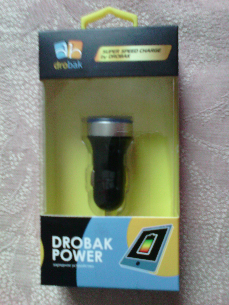 Зарядний пристрій USB (Dual) 1