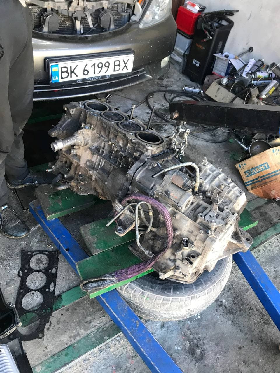 Капітальний ремонт двигуна 2AZ-FE Toyota Camry 30 2.4L 2005. 4