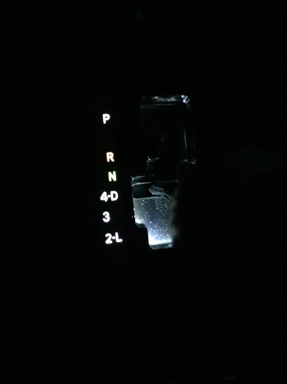 Підсвічування АКПП 1
