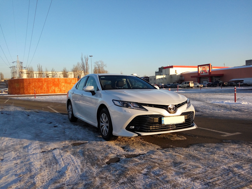 Огляд Camry V70. Перший місяць. 1