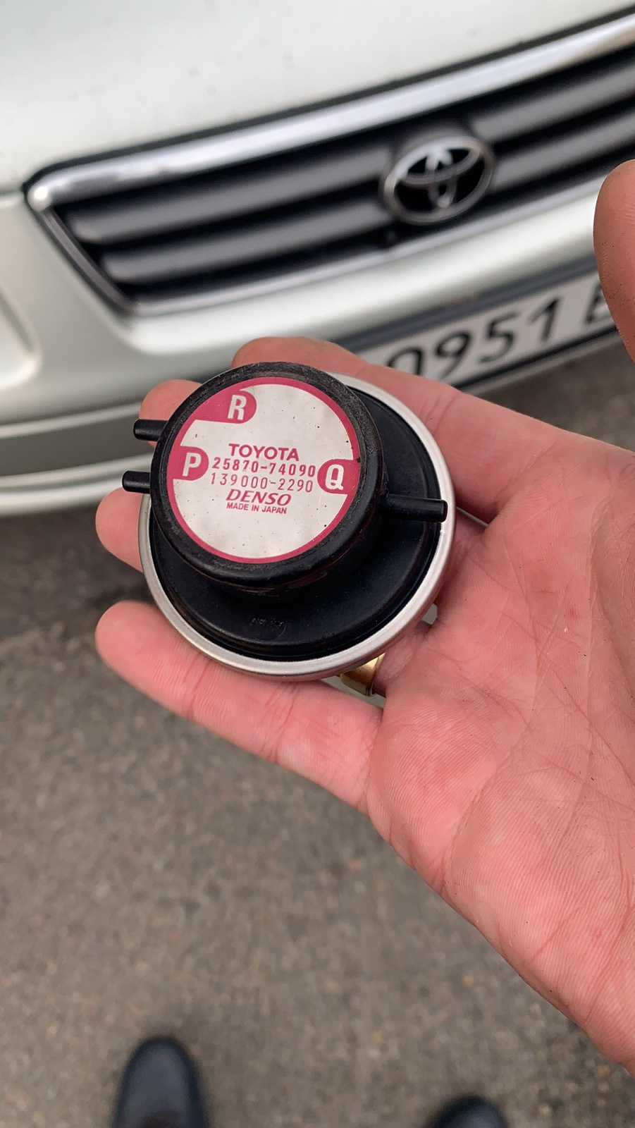 Camry 20 - P0401 або помилка по EGR 4
