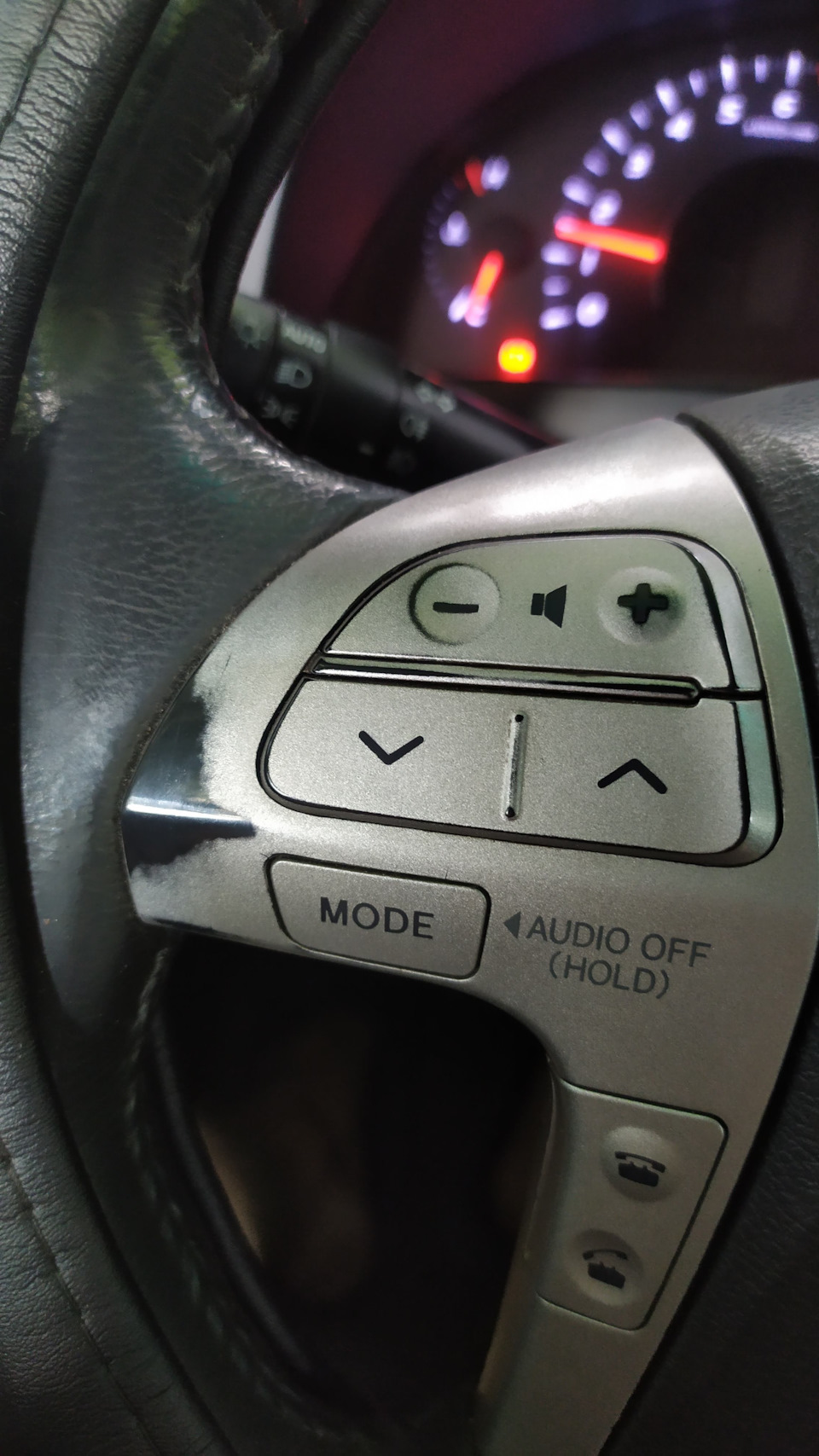 Кнопки керма Toyota Camry 40 заміна 2