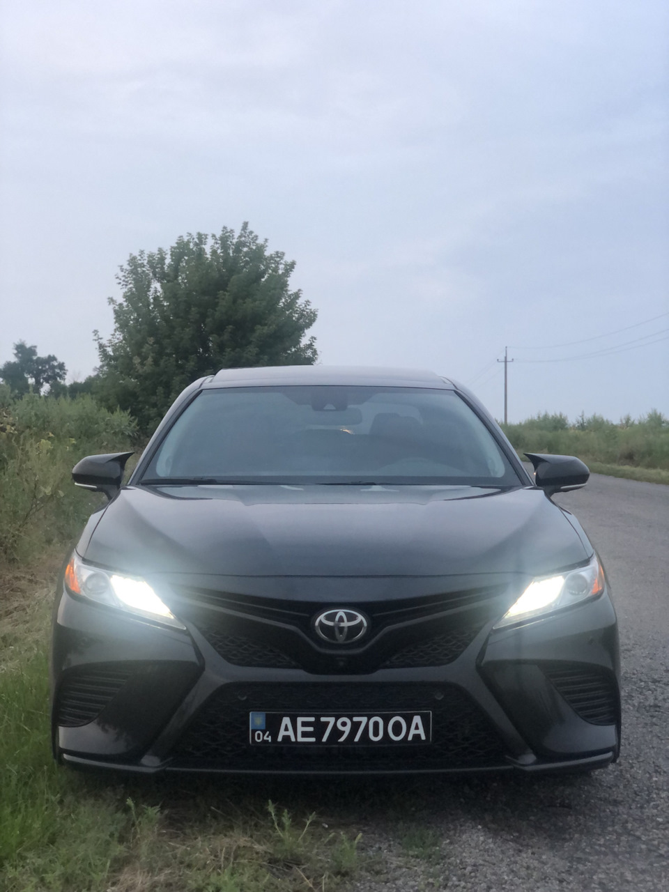 Фарбування шаблі на передньому бампері 2