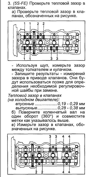 Перевірка зазорів клапанів дубль 2) 1