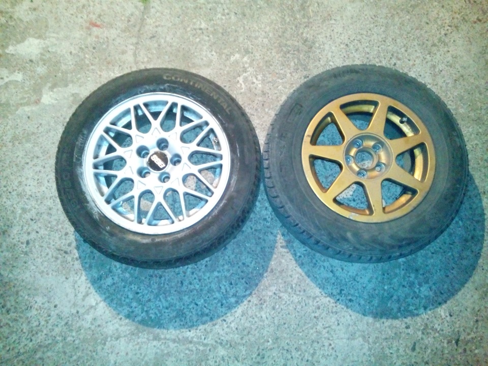 Подарував тачці диски BBS R15 5x100 7J 5