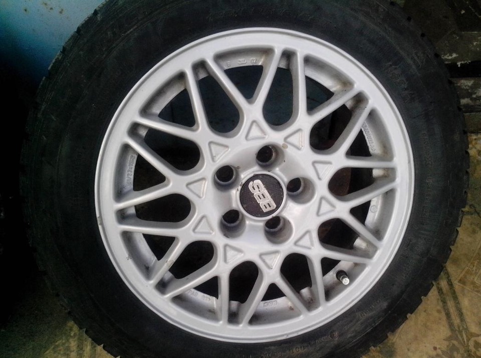 Подарував тачці диски BBS R15 5x100 7J 3