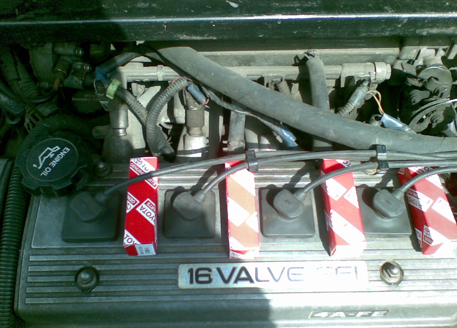 Свічки запалювання Denso K20R-U11 TOYOTA або NGK 2