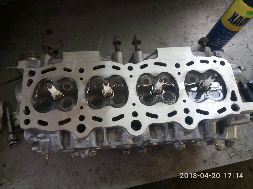 Поточний ремонт ГБЦ 3S-FE 4