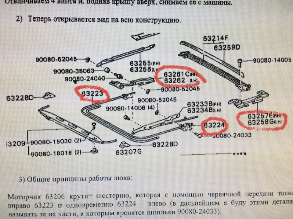 Запчастини на люк 3