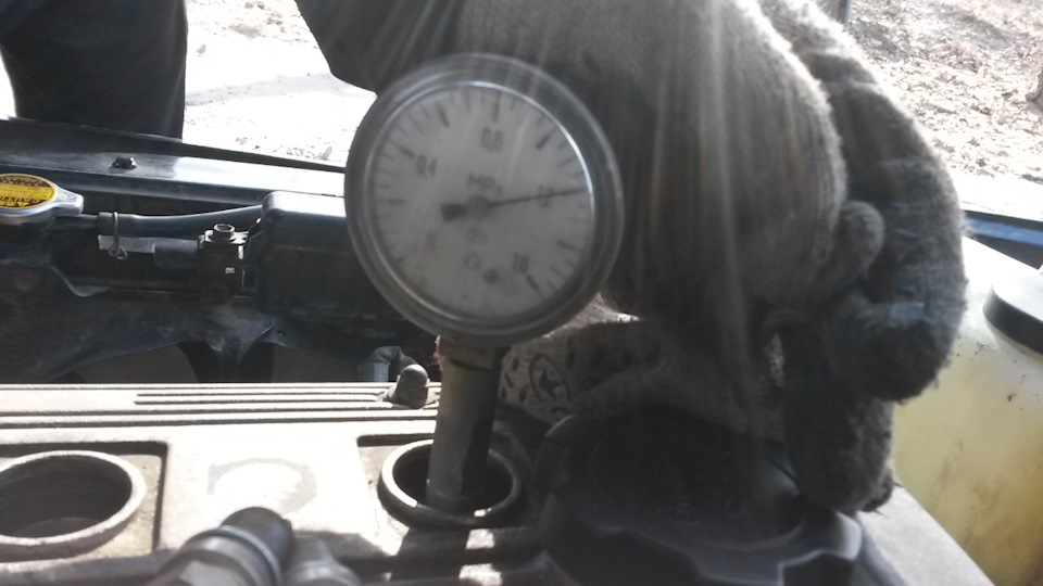 Виміри компресії на 7a-fe. (250 т.км.) 3