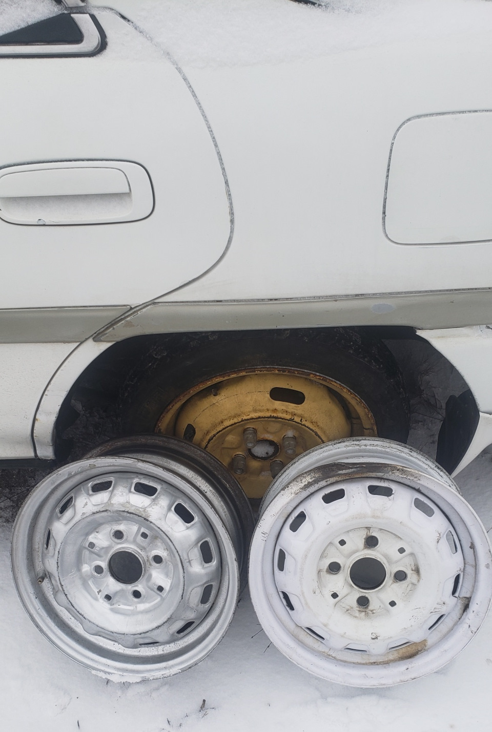 Нова докатка та її кріплення від Авео. Новий штамп замість пом'ятого 1