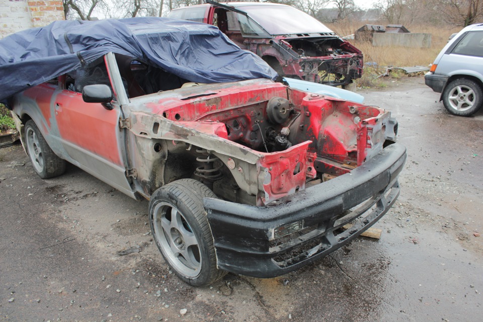 Знімаємо двигун в брухт 2T-B 2