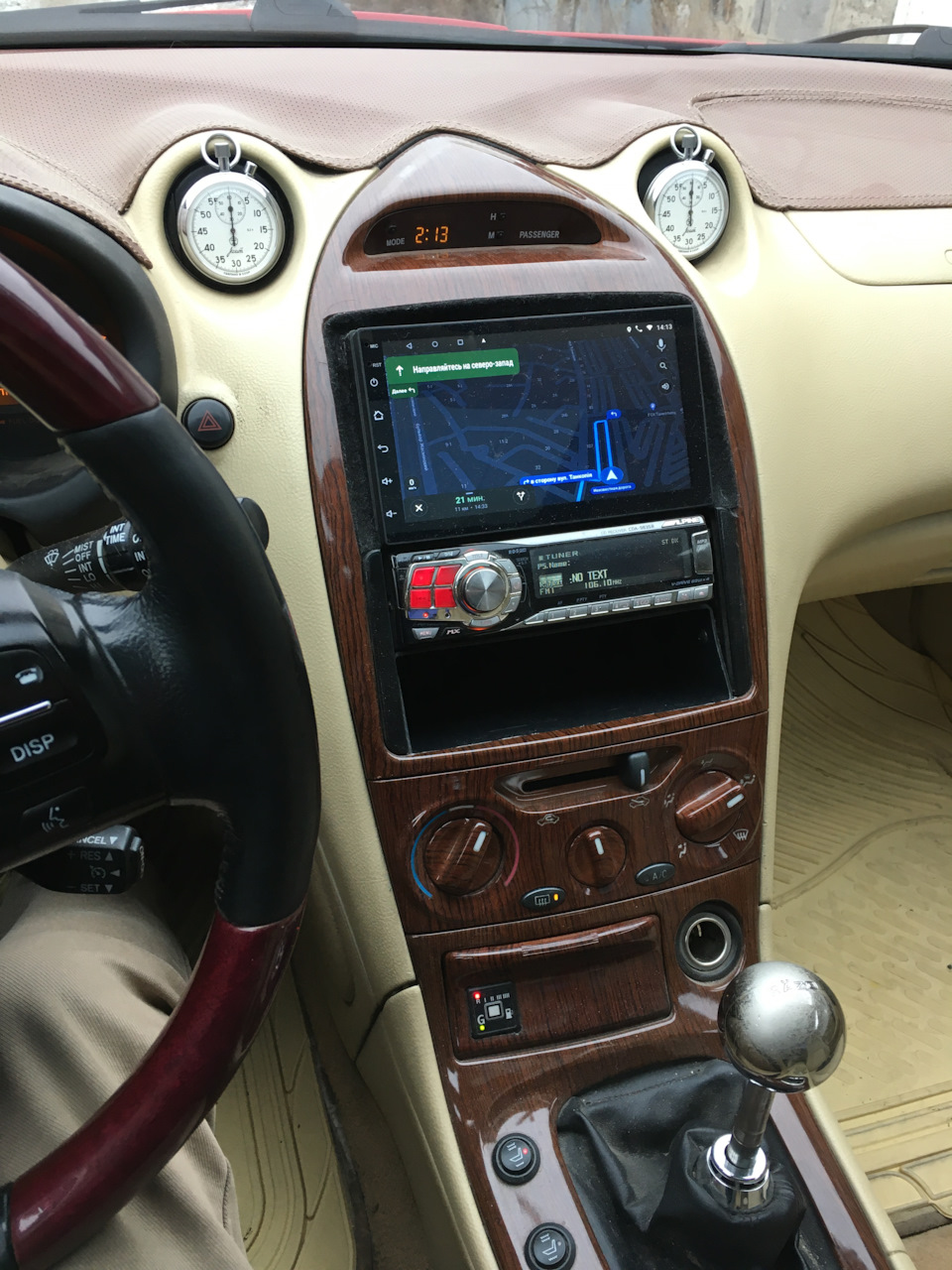 ГУ остаточна версія конфігурації Alpine 9835 + андроїд 2