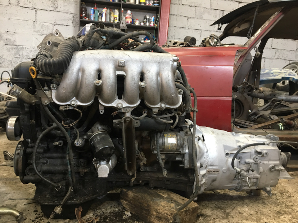 МКПП з BMW на 2JZ+ зчеплення 1