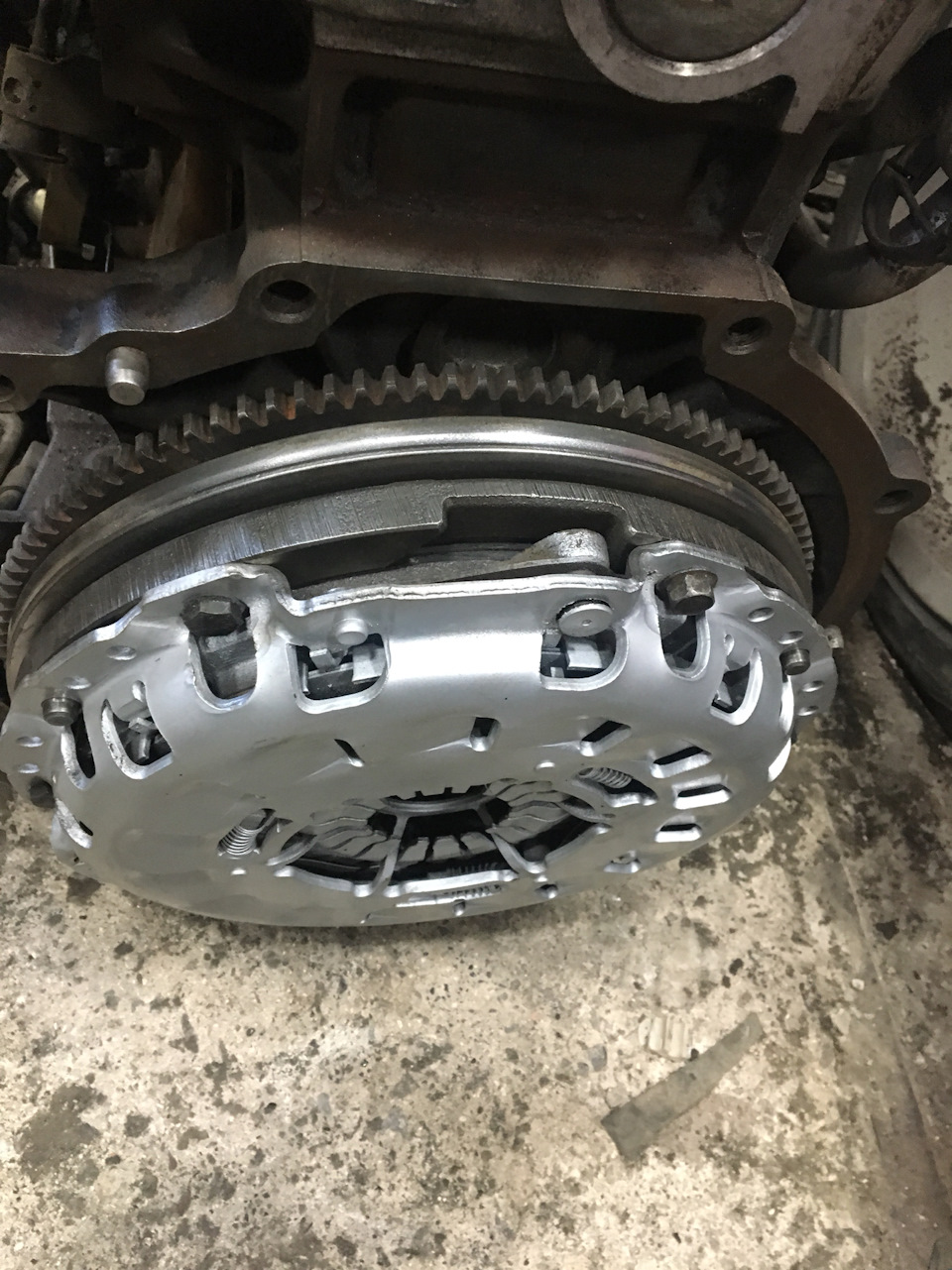 МКПП з BMW на 2JZ+ зчеплення 2