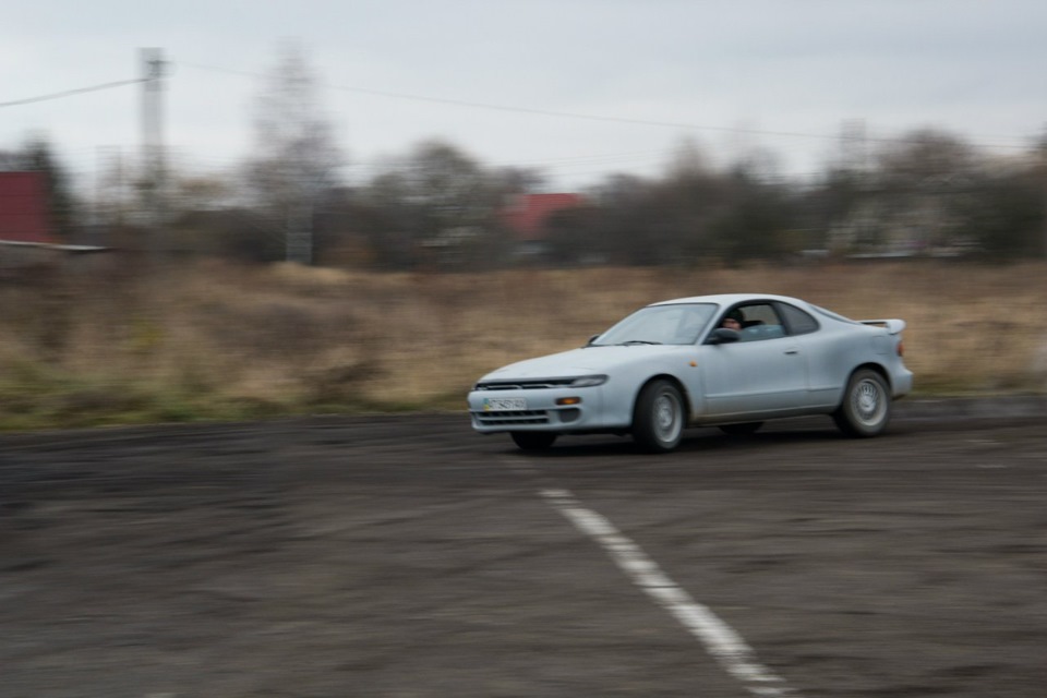Перший авто слалом! 4
