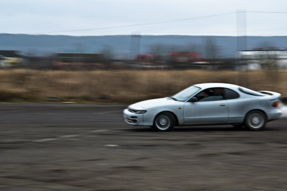 Перший авто слалом! 3