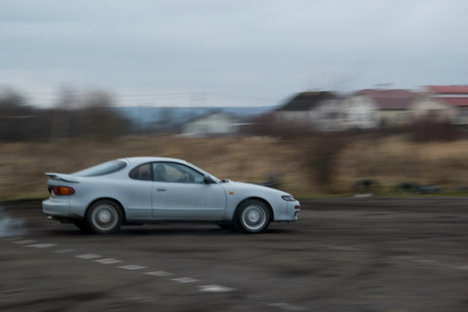 Перший авто слалом! 2