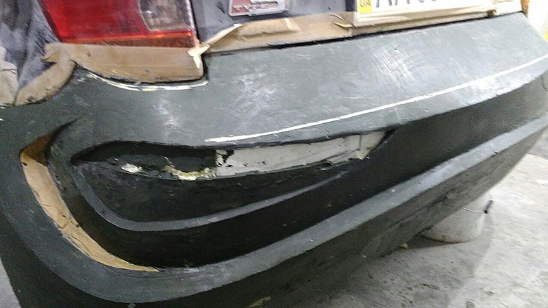 Celica T231, Особистий дизайн заднього бампера. (Done) (Eidzo Wide Body k1) 2