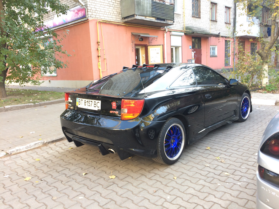 Рестайл бампер + губа C-One 4