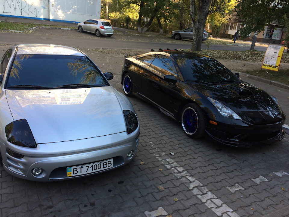 Рестайл бампер + губа C-One 2
