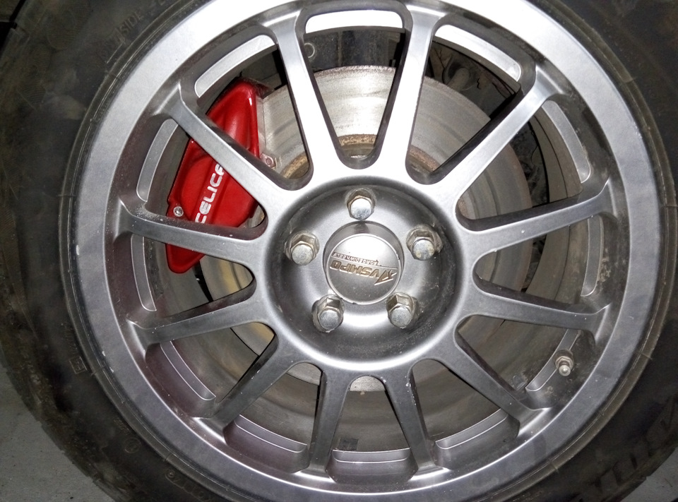 2x/4x поршневі гальма ST205 на Celica ST182 - 1.0 4