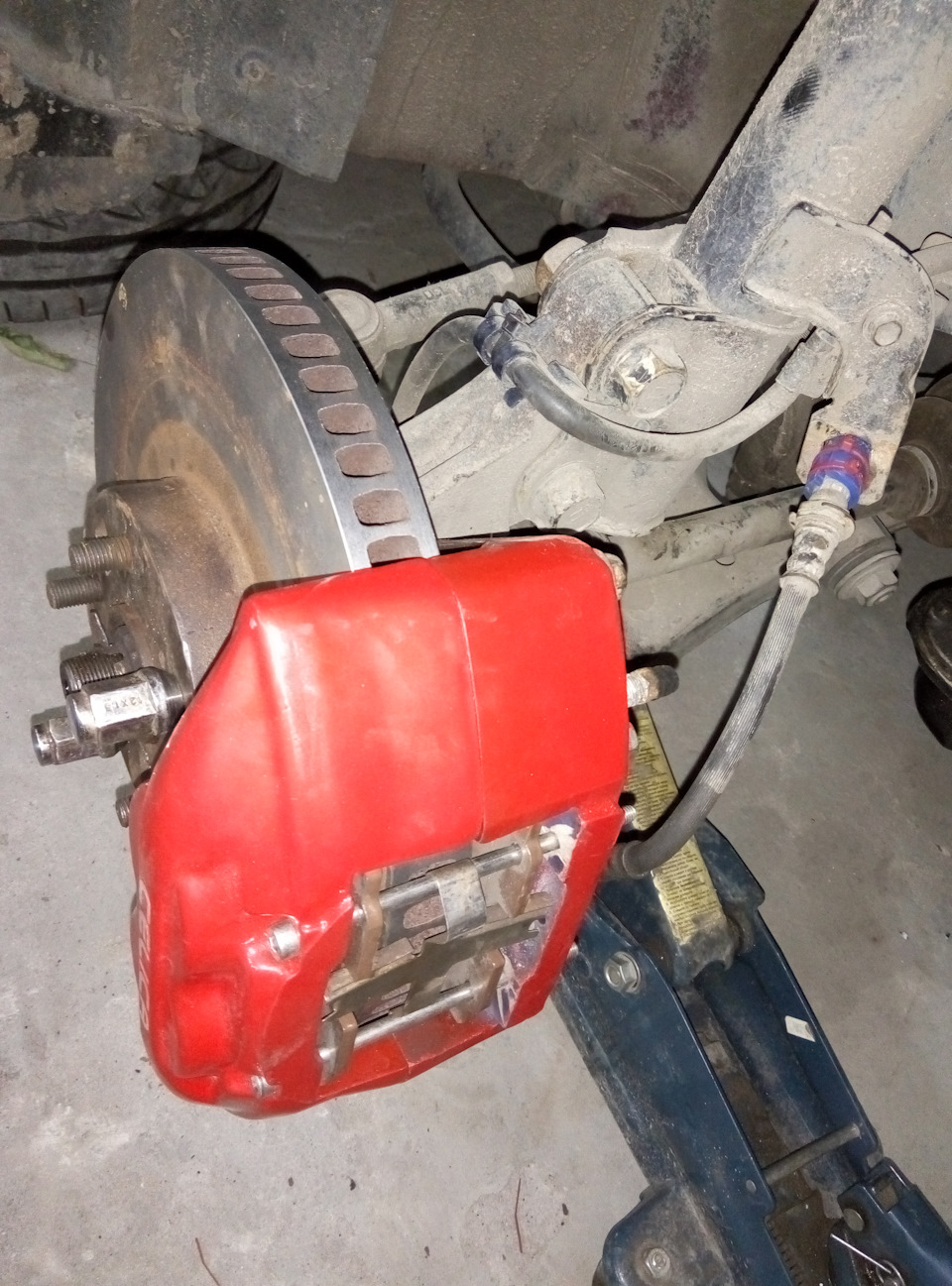 2x/4x поршневі гальма ST205 на Celica ST182 - 2.0 4