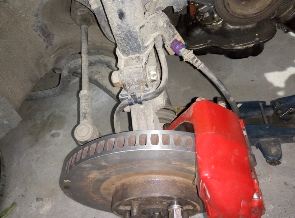 2x/4x поршневі гальма ST205 на Celica ST182 - 2.0 1