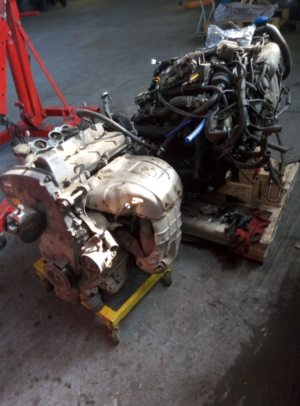 Демонтаж старого 3S-GE 2