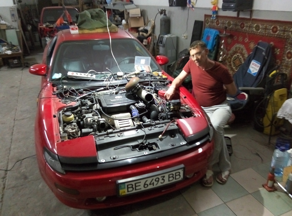 лампочки датчики та адаптація 3S-GTE 1