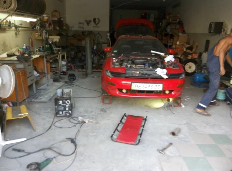 майже downpipe 3S-GTE - придумай сам
