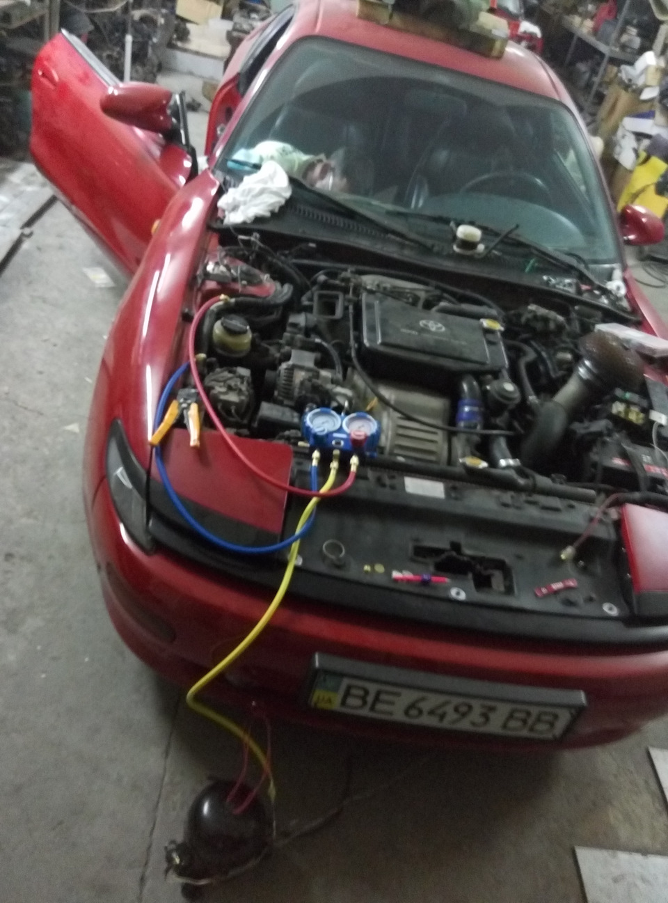 Запуск та налагодження кондиціонера A/C Toyota Celica ST182L 3S-GTE 3