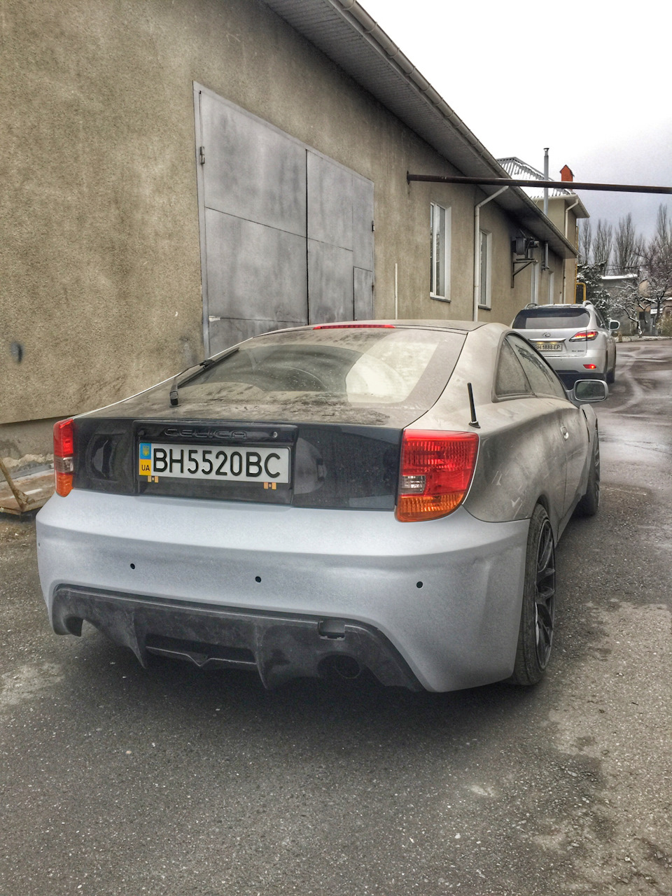 Бампера GT86 установка 4