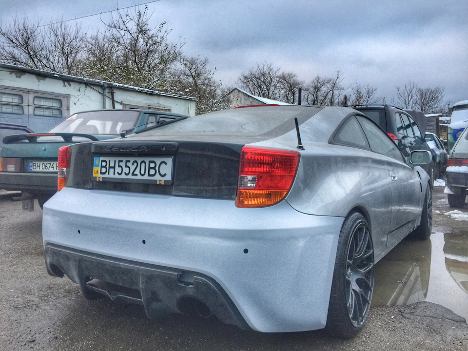 Бампера GT86 установка 3