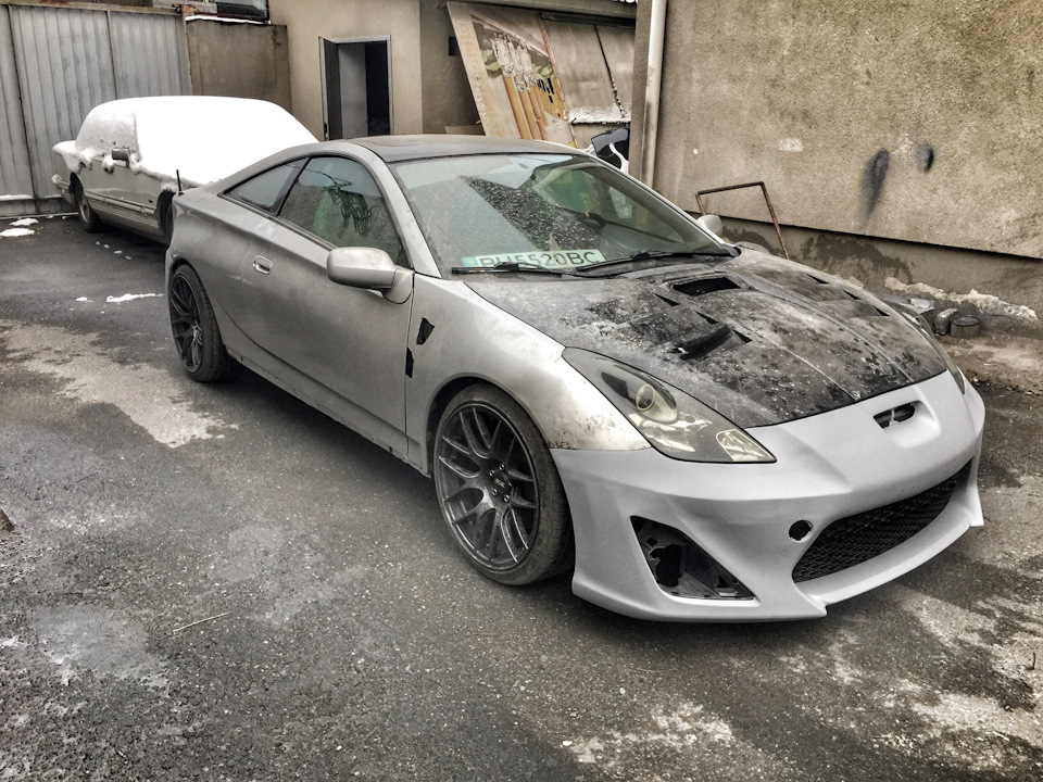 Бампера GT86 установка 1