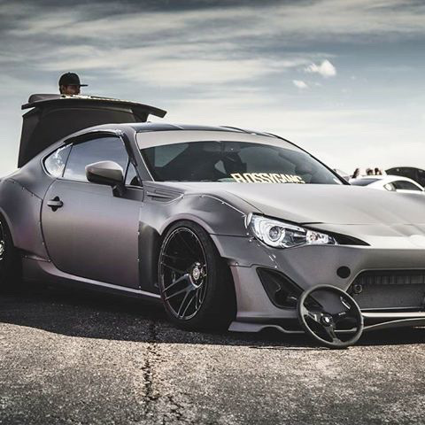 Повітрозабірники GT86 в бампер 2