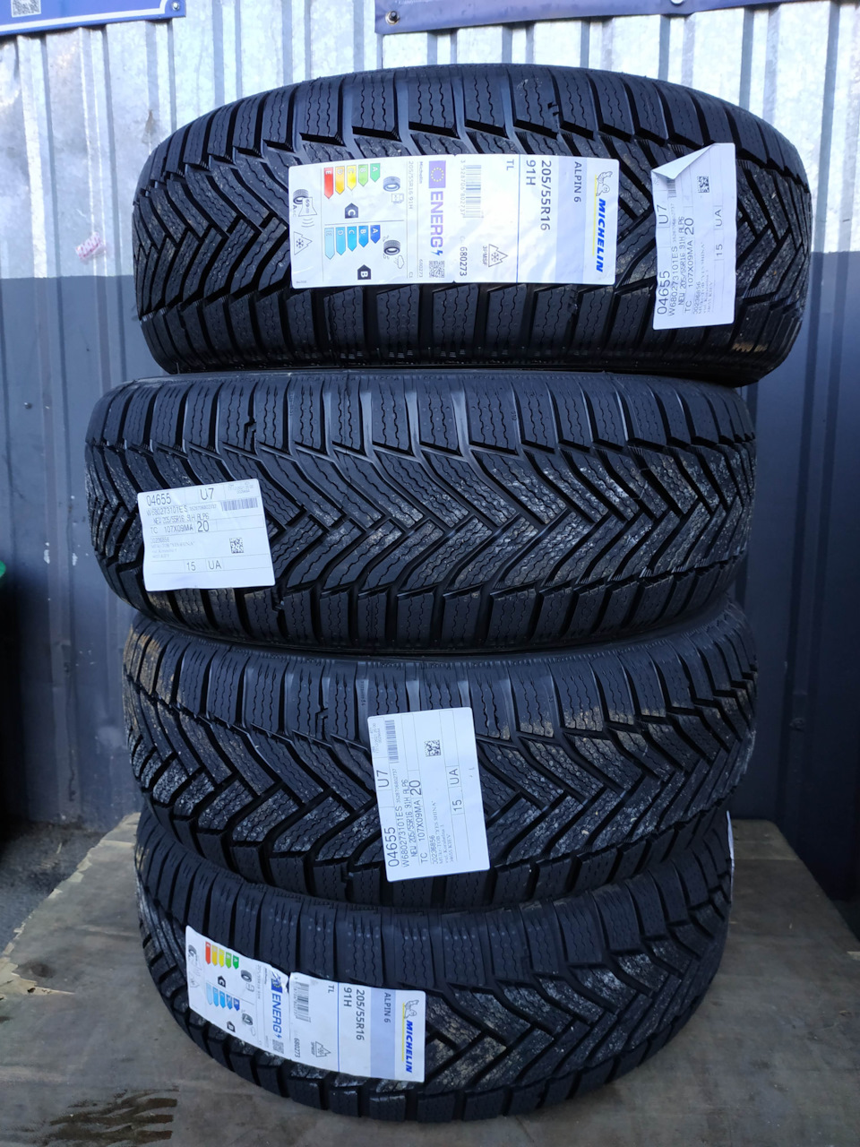 Нова зимова гума Michelin Alpin 6 1