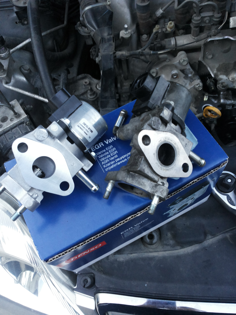 Заміна клапана EGR 3