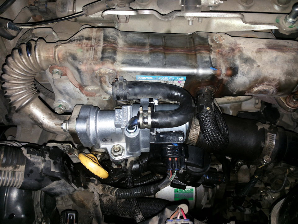 Заміна клапана EGR 4