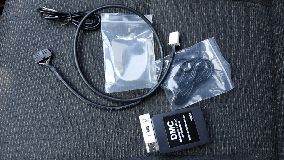 USB+bluetooth+ мікрофон у штатну голову. 1