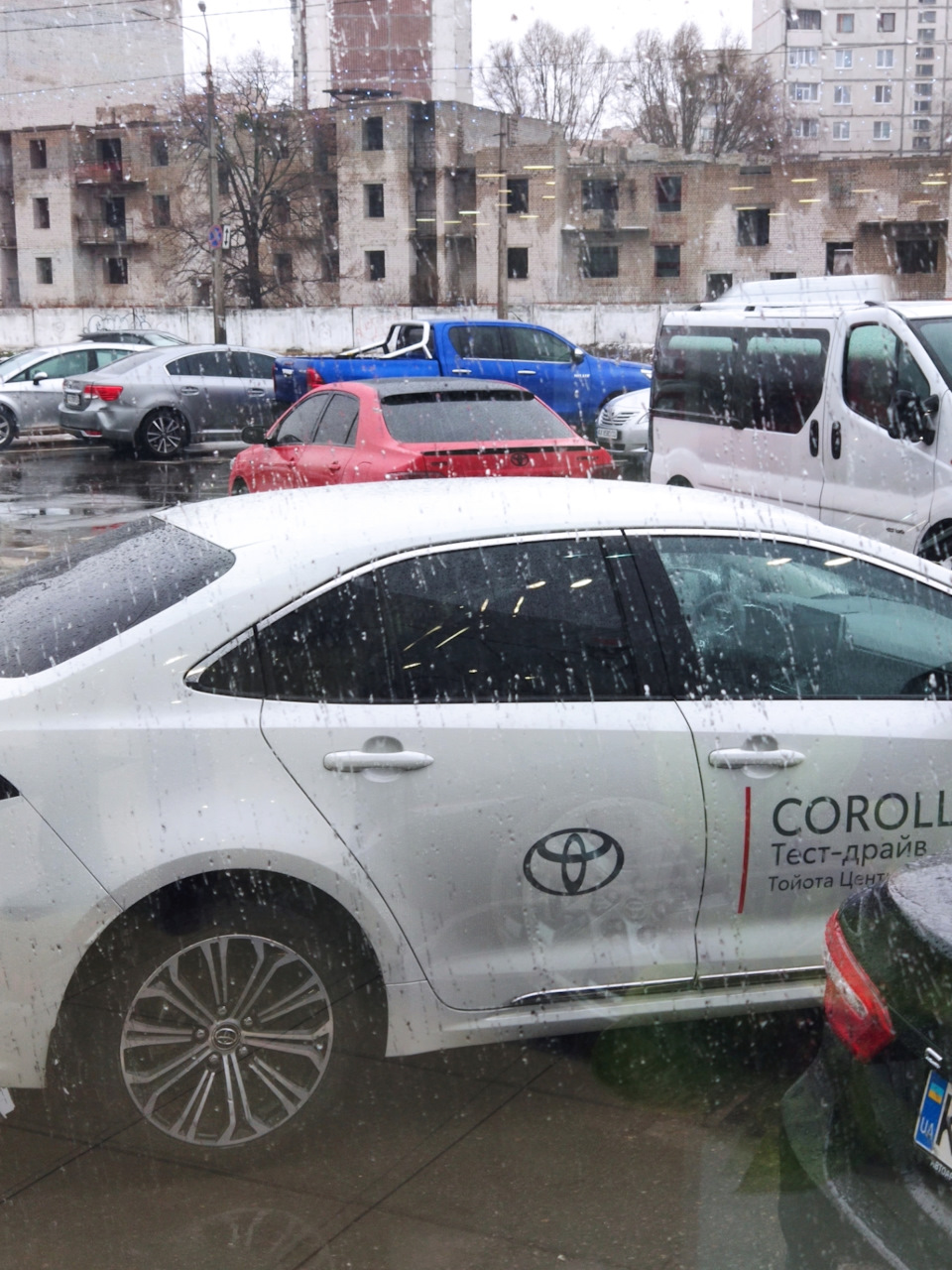 Спойлер на скло 2