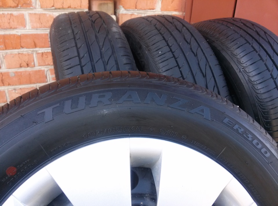 продам гуму bridgestone turanza er300 r15 (ПРОДАНО) 3