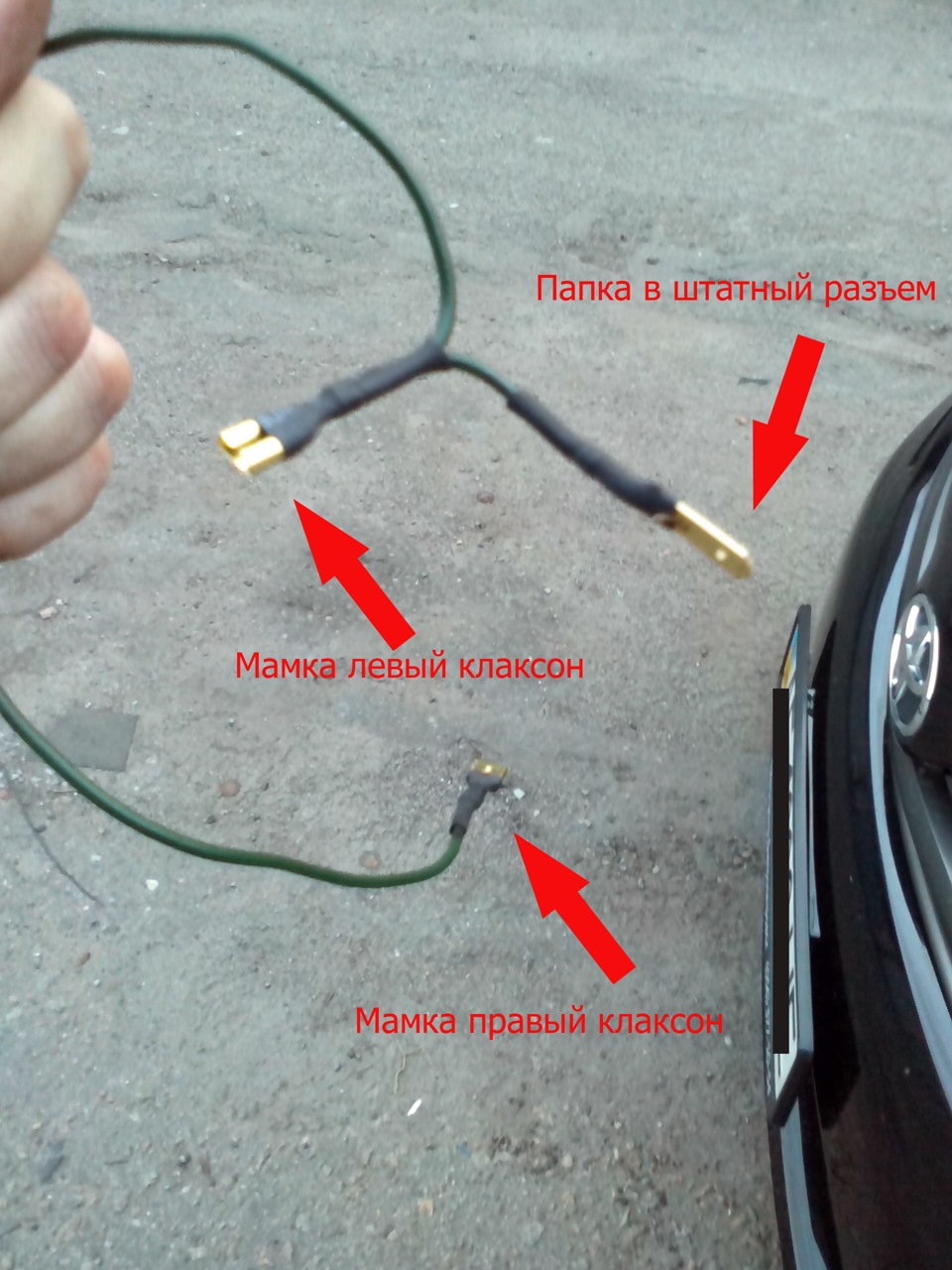 Заміна клаксону 5