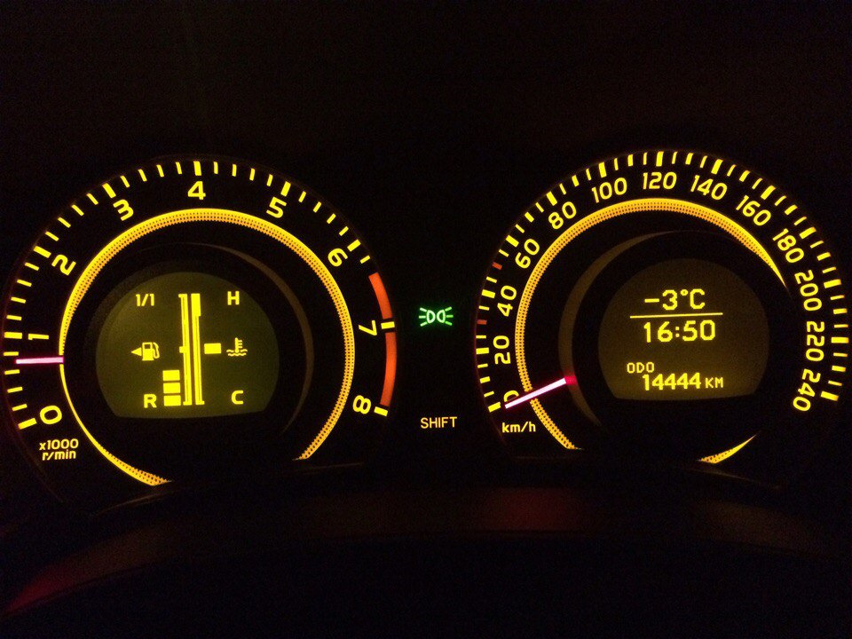 ТО-2 14520км. Led/Заміна лампочок габаритів та підсвічування номерного знака. 2