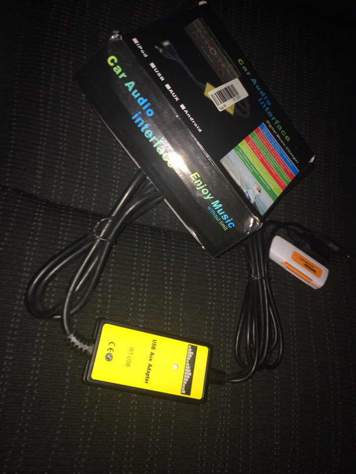 USB u AUX у штатне ГУ Corolla 140 1