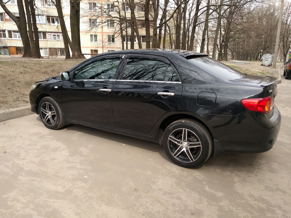 Перевзувся + на диску злізла фарба 4