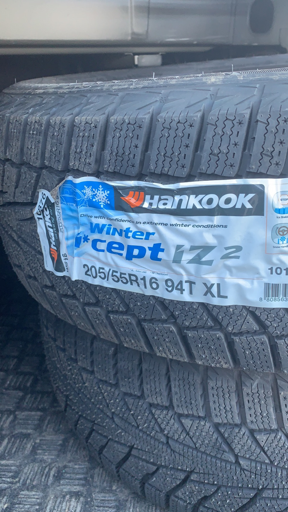 Гума Зима Hankook Winter icept Xl 1