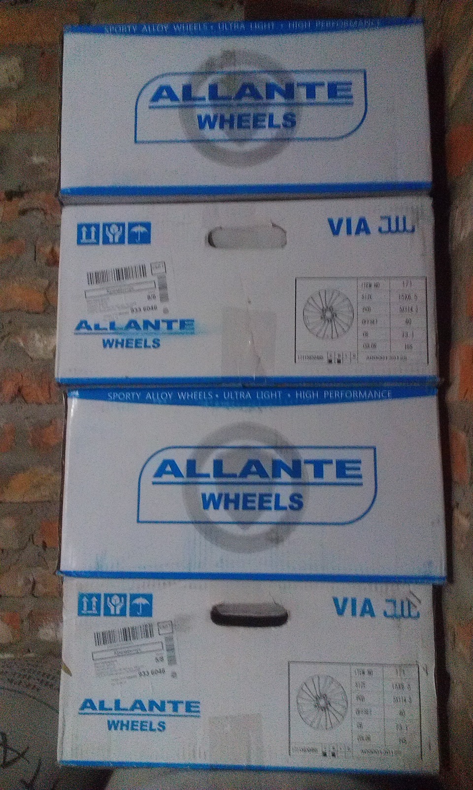 Литі диски Allante 171 2